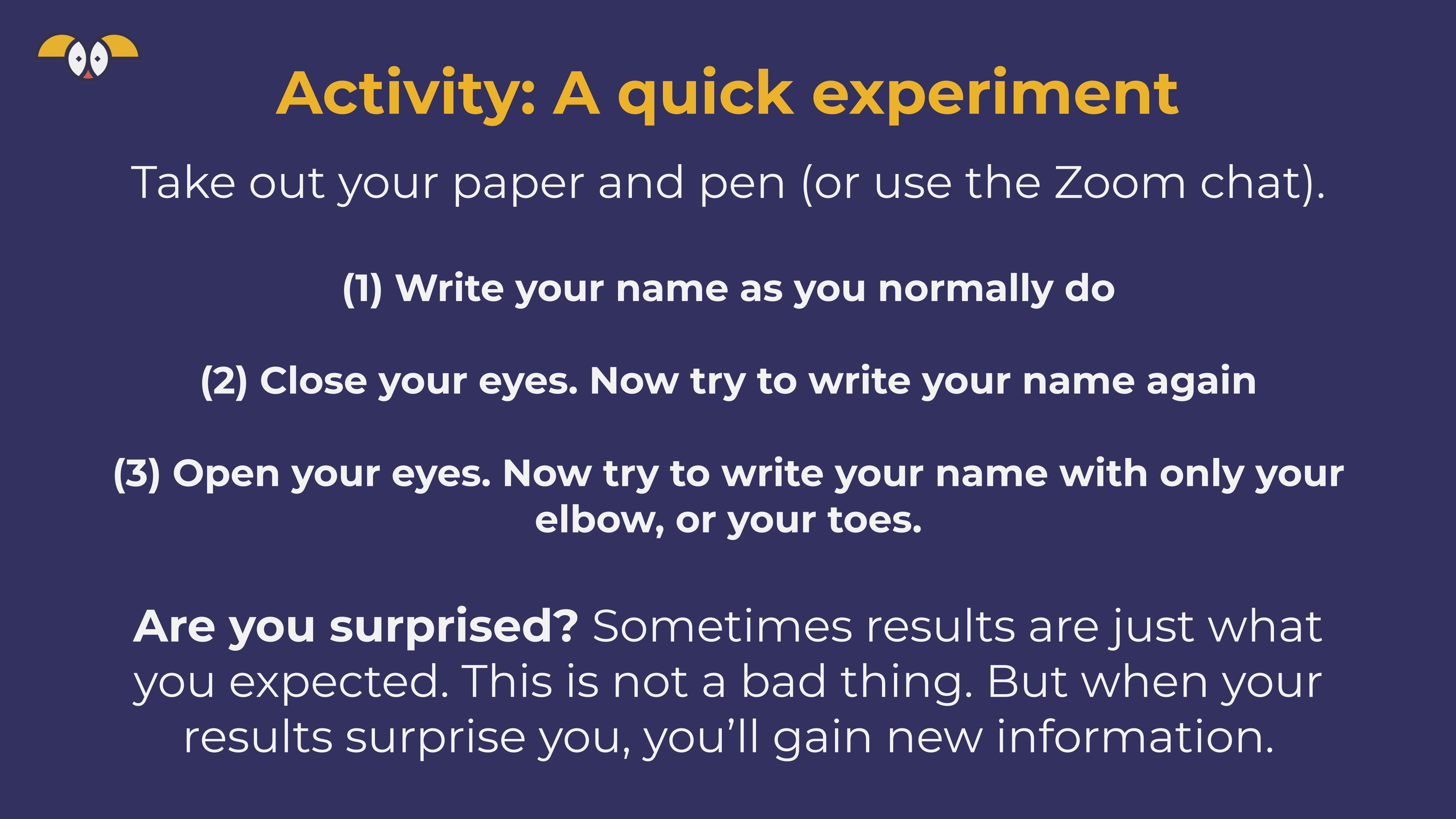 an handwriting activity prompt