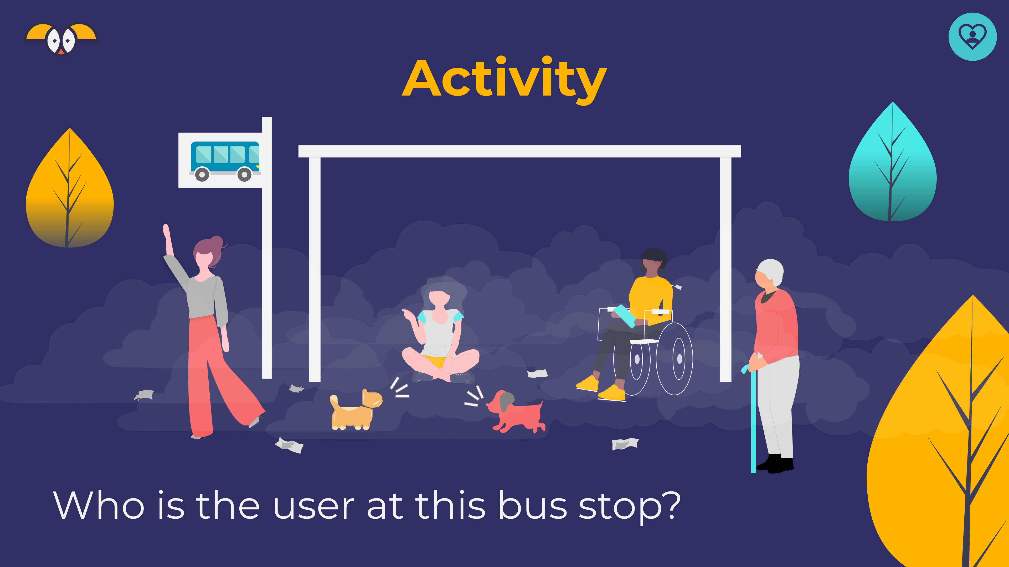 bus stop user activity, iteration 2