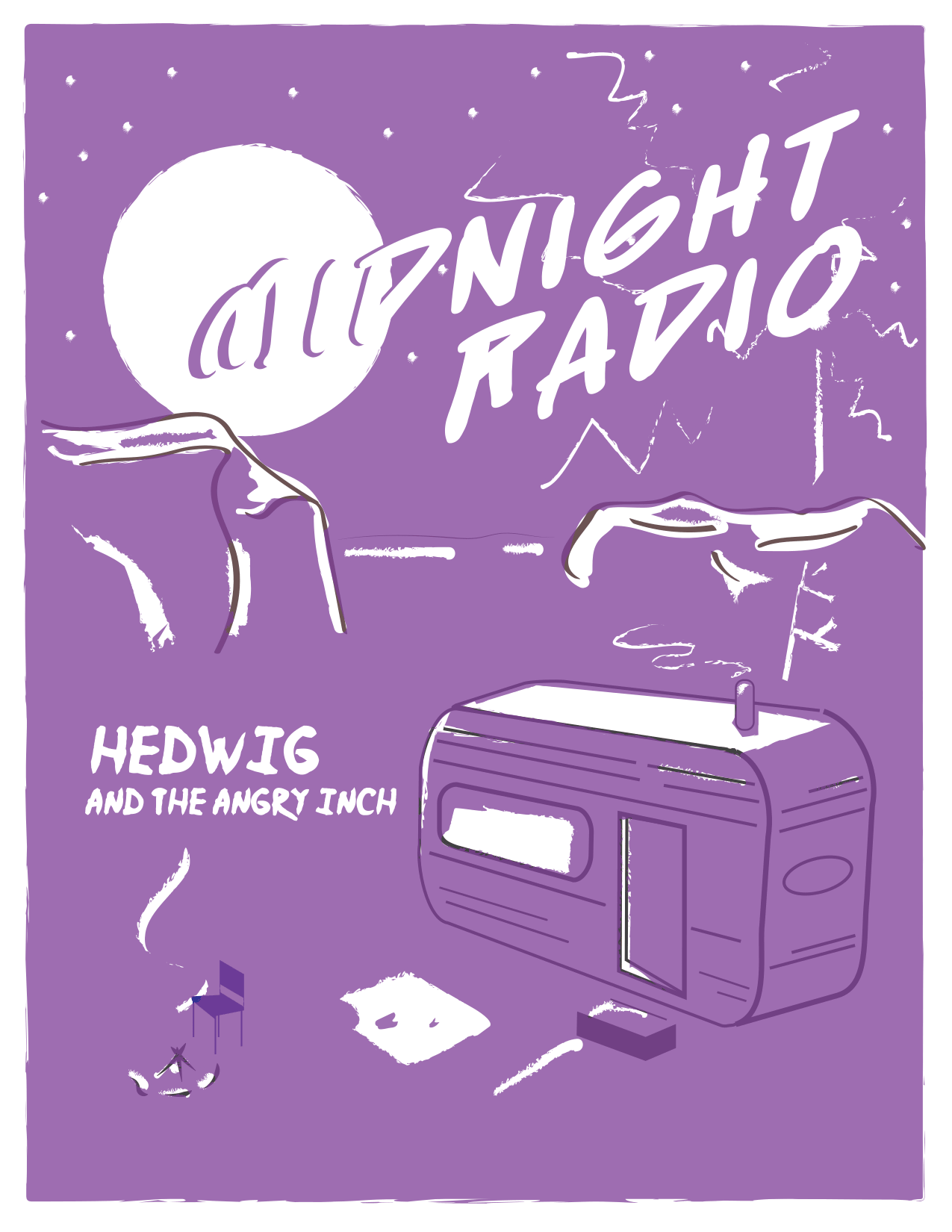 Midnight Radio Poster