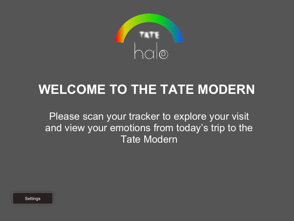 Welcome screen wireframe